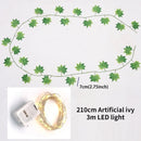 Cascata de Folhagem com Micro LED - Decoração Encantadora