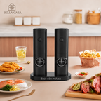 Moedor Elétrico de Condimentos, Sal e Pimenta - Black Grinder
