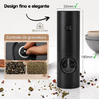 Moedor Elétrico de Condimentos, Sal e Pimenta - Black Grinder