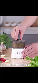 Mini Processador de Alimentos Elétrico Recarregável