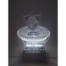 Luminária Led Maracanã Fluzão personalizada com seu nome