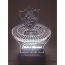 Luminária Led Maracanã Fluzão personalizada com seu nome