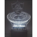 Luminária Led Maracanã Fluzão personalizada com seu nome