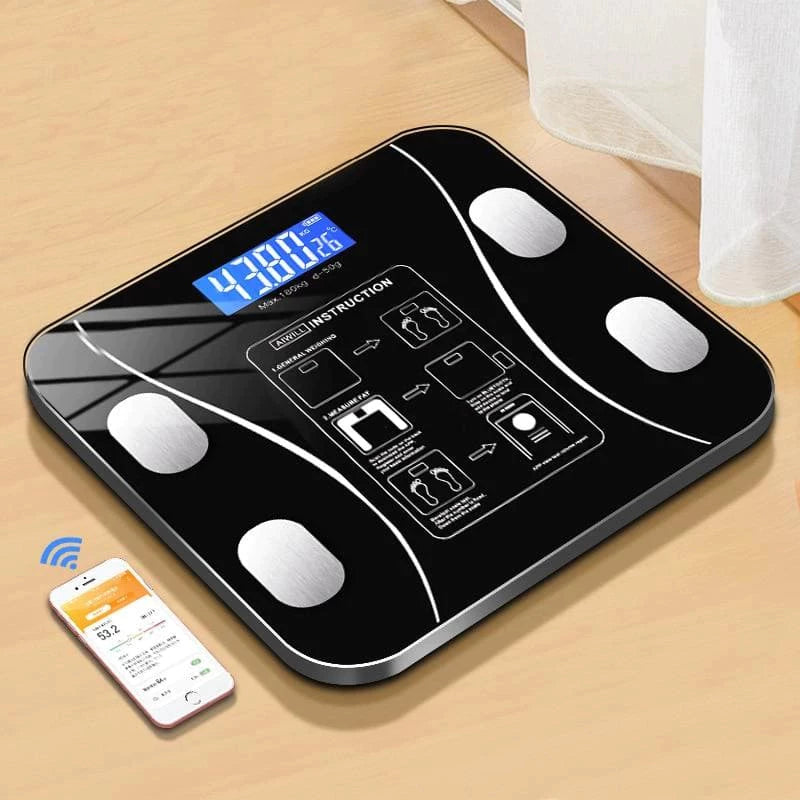 Balança de Bioimpedância com Bluetooth