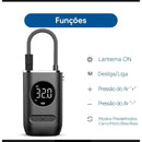 Compressor de Ar Elétrico Portátil Digital – Multiuso e Inteligente