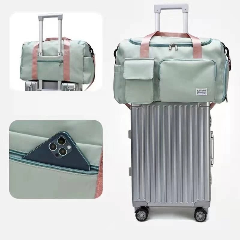 Bolsa Mala de Viagem Multifuncional Resistente e Impermeável