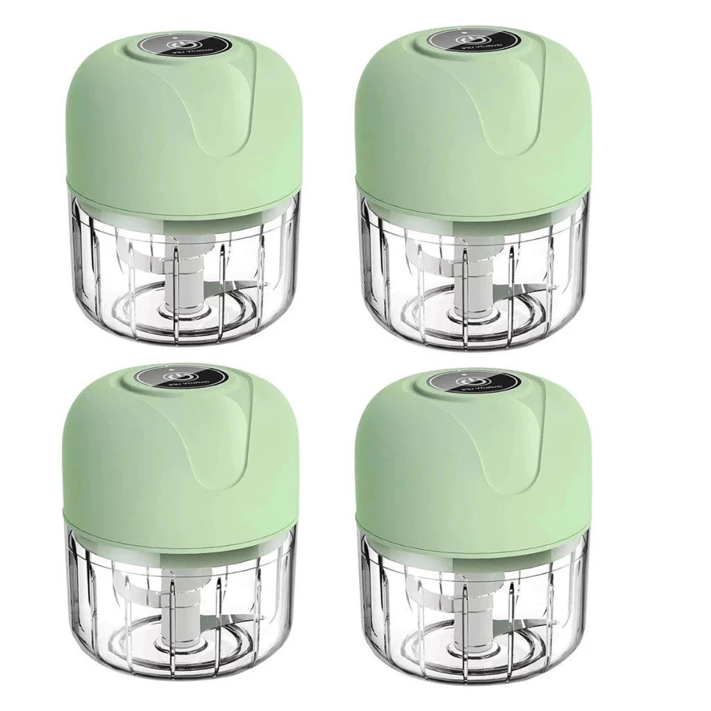 Moedor e Processador Elétrico Portátil 250ml – Praticidade na Palma da Mão